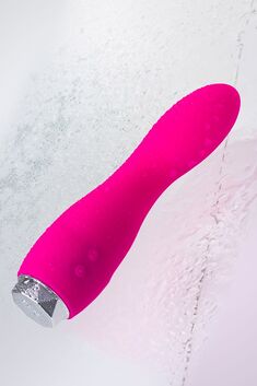 Розовый вибратор L'EROINA - 15,5 см.