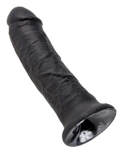 Чёрный фаллоимитатор 8" Cock - 20,3 см.